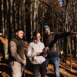 Attività di monitoraggio nei boschi - Foto p.g.c Robin Wood